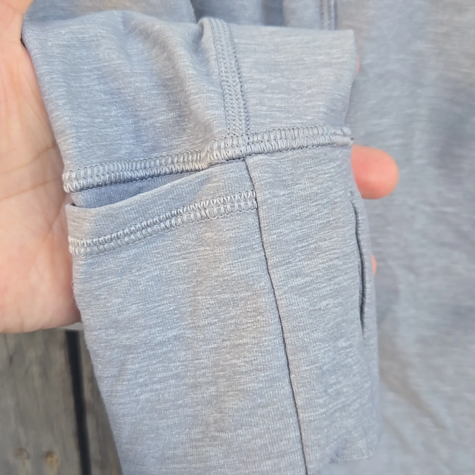 Lululemon Light Gray Zip-Up Jacket - Image 7