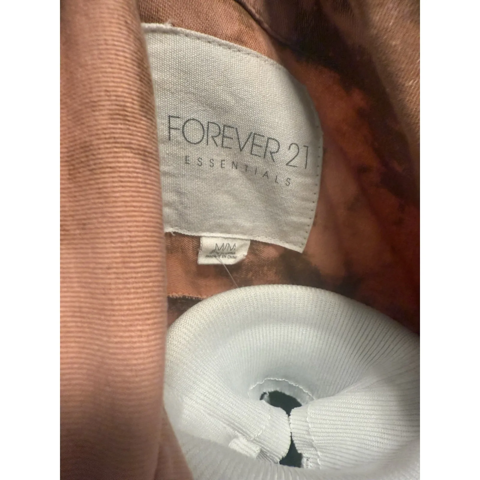 Custom Tie Dye‎ Jean Jacket Womens Size Medium Handmade Forever 21 - Image 3