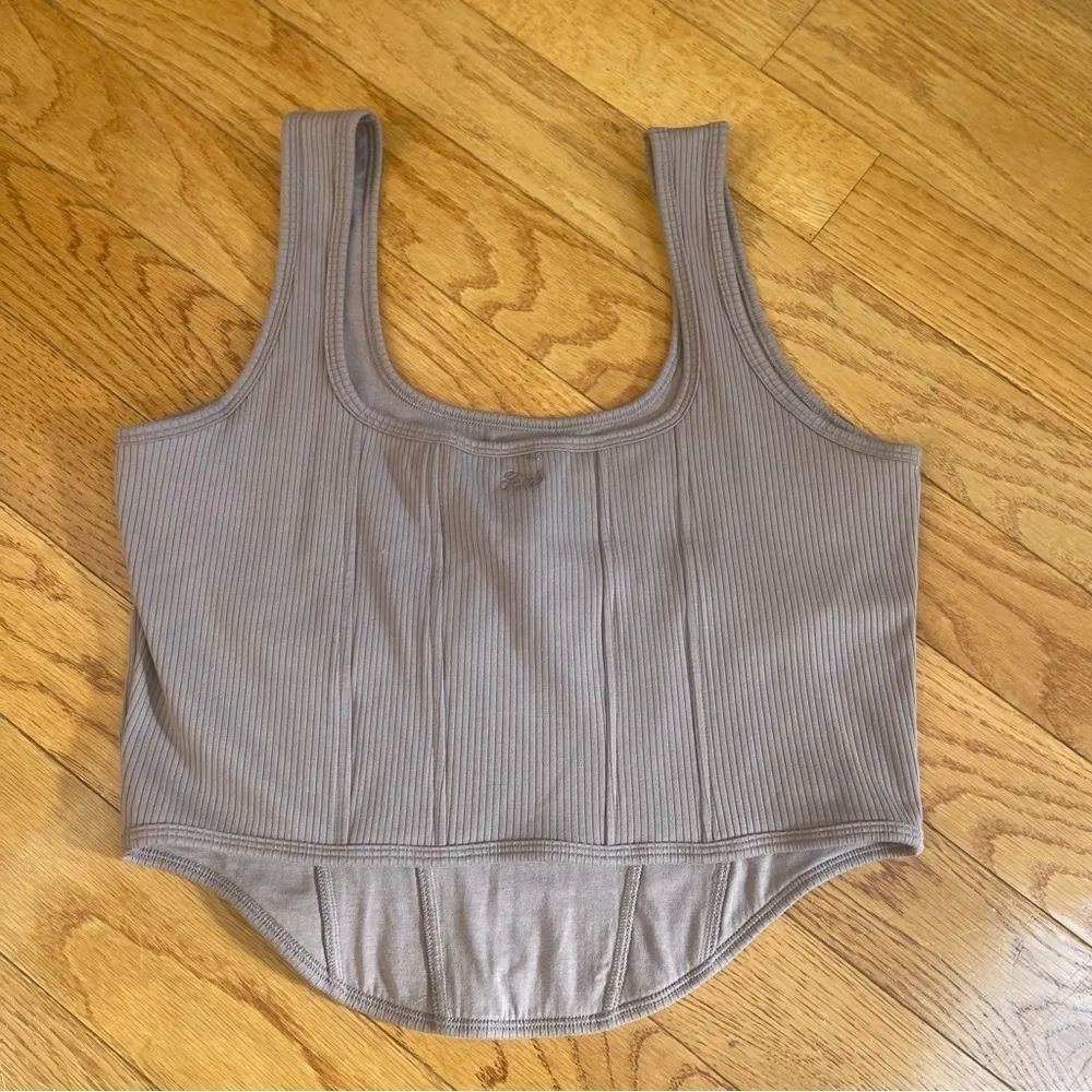 VICTORIA SECRET THE CINCHED CORSET TOP BRALETTE ICED COFFEE SZ XXL - Image 7