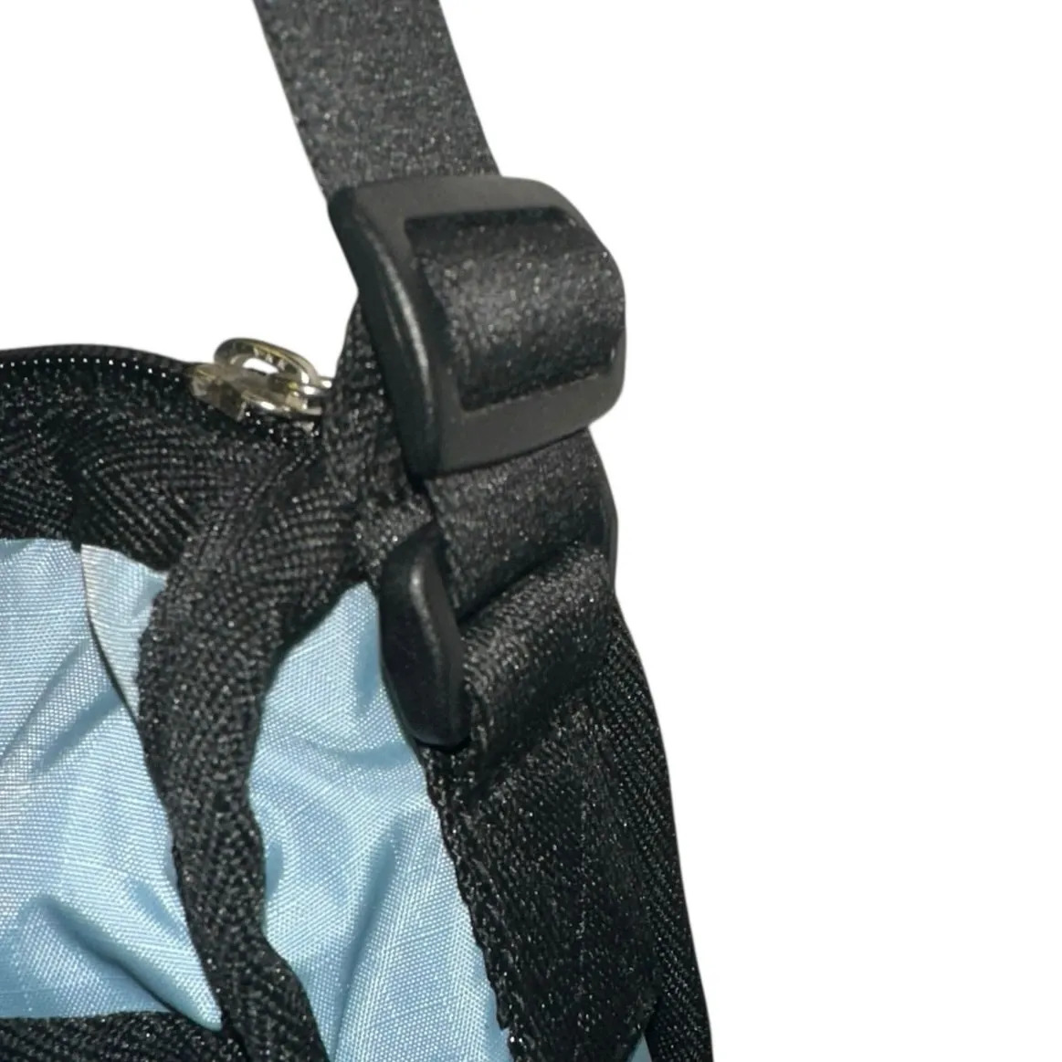 LeSportsac Rebecca Top Zip Lightweight Hobo Messenger Crossbody Travel Bag Blue - Image 4