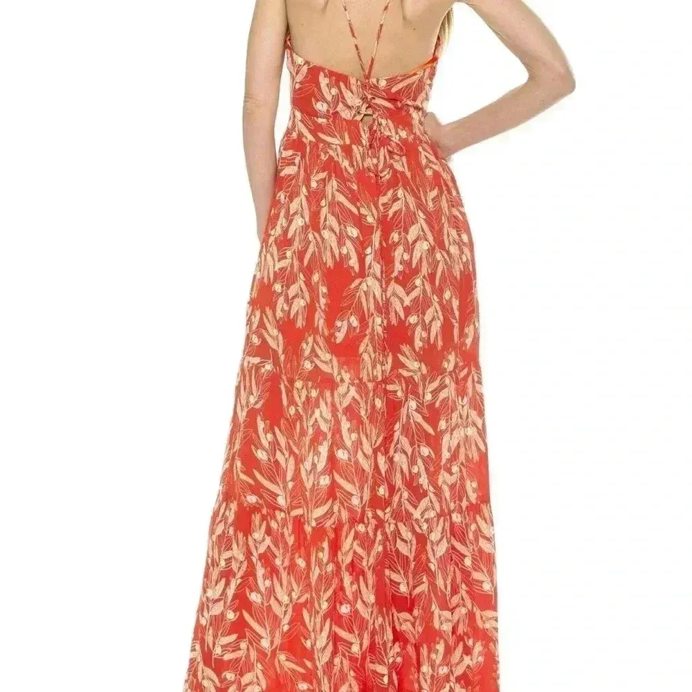 Alexia Admor
Kira Halter Neck Open Back Maxi Dress size 10 - Image 2