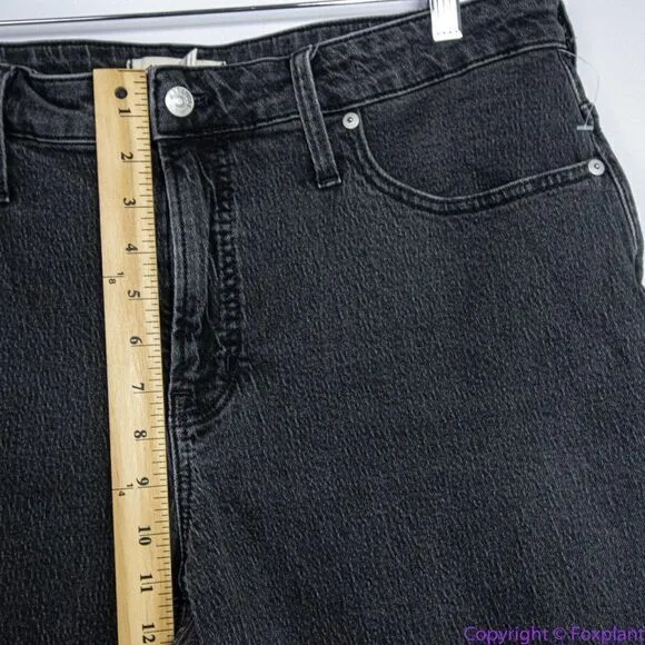Madewell Curvy Petite‎ Perfect Vintage Straight Jean in Lunar Wash, 33P - Image 7