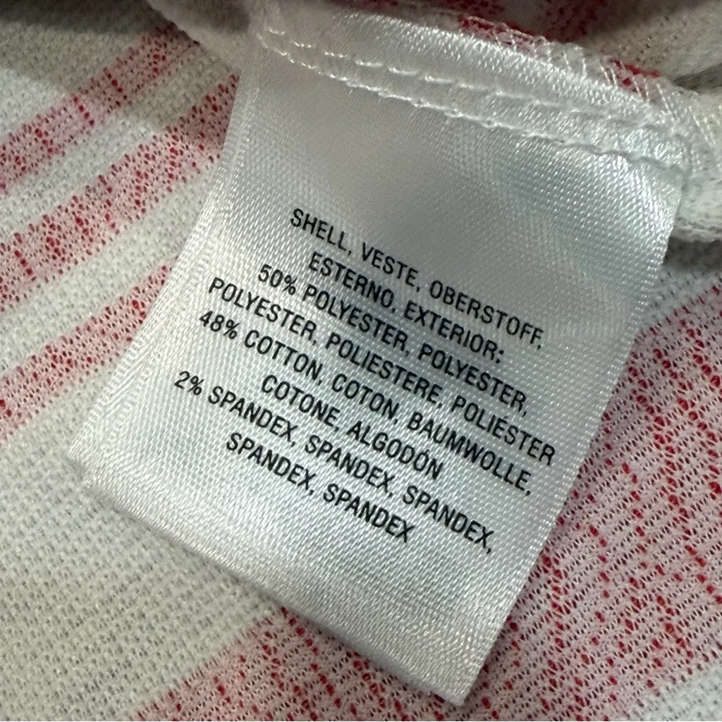 NEW Anthropologie Vanessa Virginia Striped Sleeveless Peplum Top size Small - Image 8