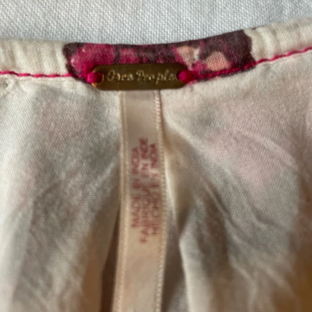 Free People Carmella Mini Floral Boho Cotton Dress Pink Florals - Image 13