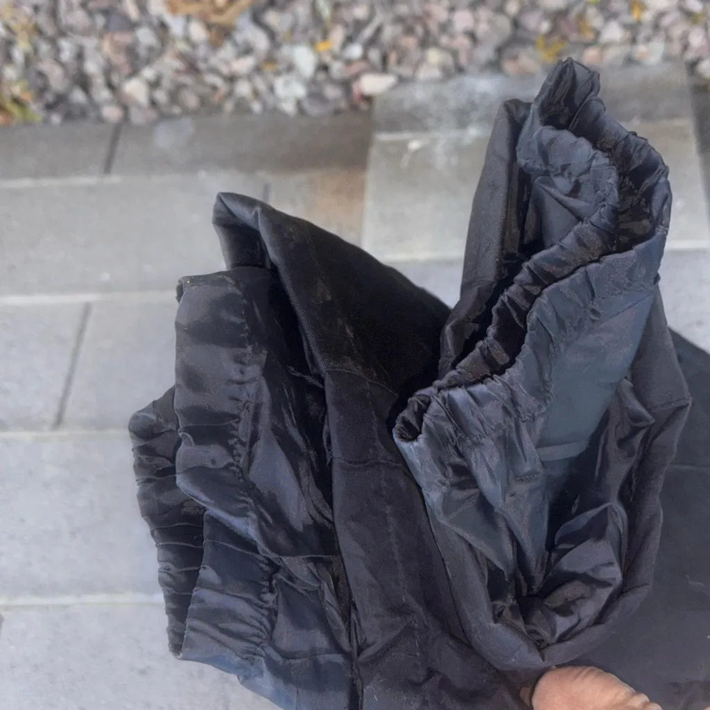 Vintage Sport Essentials Black Snow Bib ski Bib Winter wear Overalls Size Small - Image 9