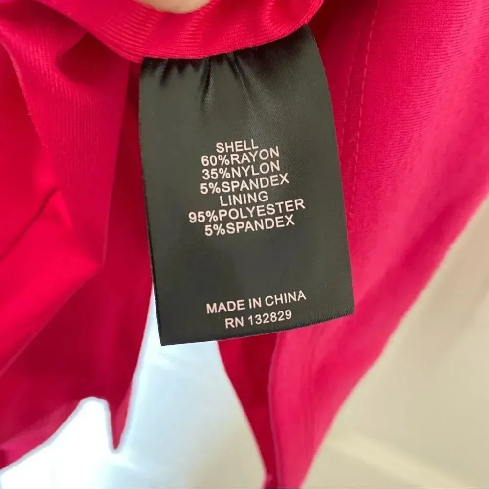 NBD X NAVEN Kelly Dress in Bright Pink XS Revolve Barbie Pink - Image 8