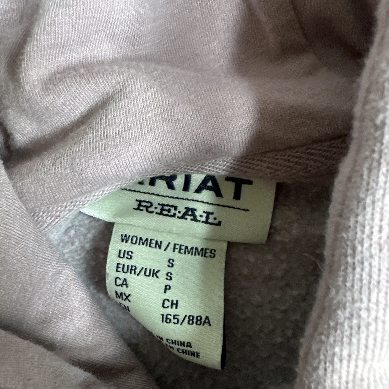 Women's Ariat Small Purple Pullover Hoodie Sequin Western‎ - Image 3