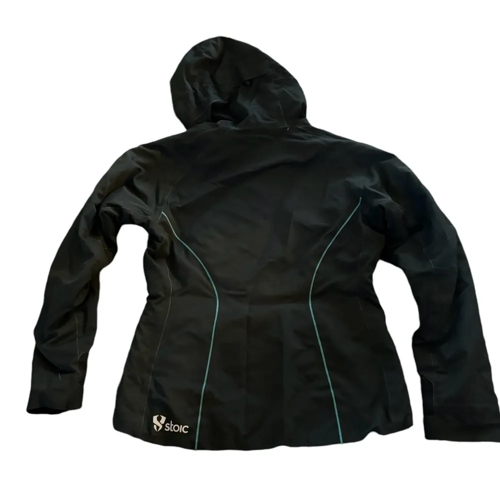 Welder Lo Softshell Jacket Women’s Sz S/4-6 Black Teal Hoodie Lightweight - Image 7
