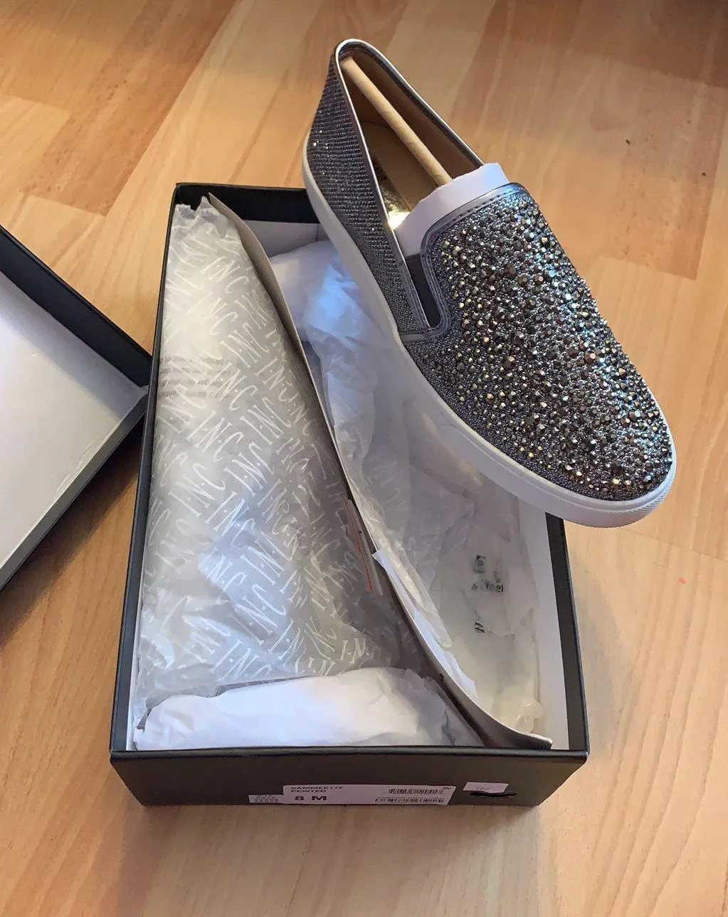 Brand new INC rhinestone shoes - Image 6