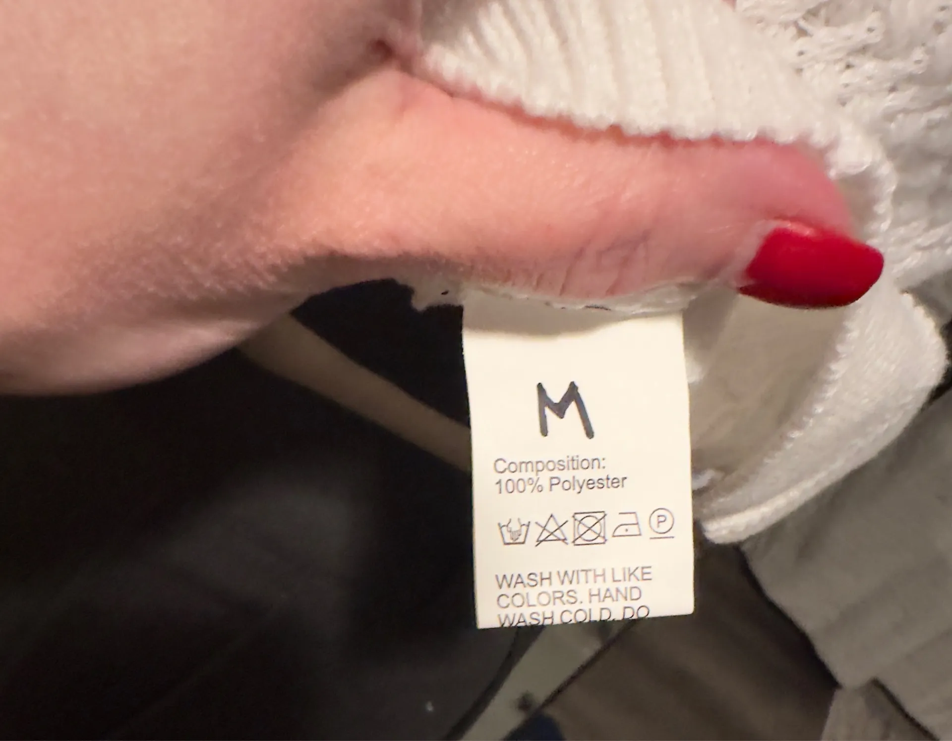 White One-Shoulder Sleeveless asymmetrical cable knit top - Image 6