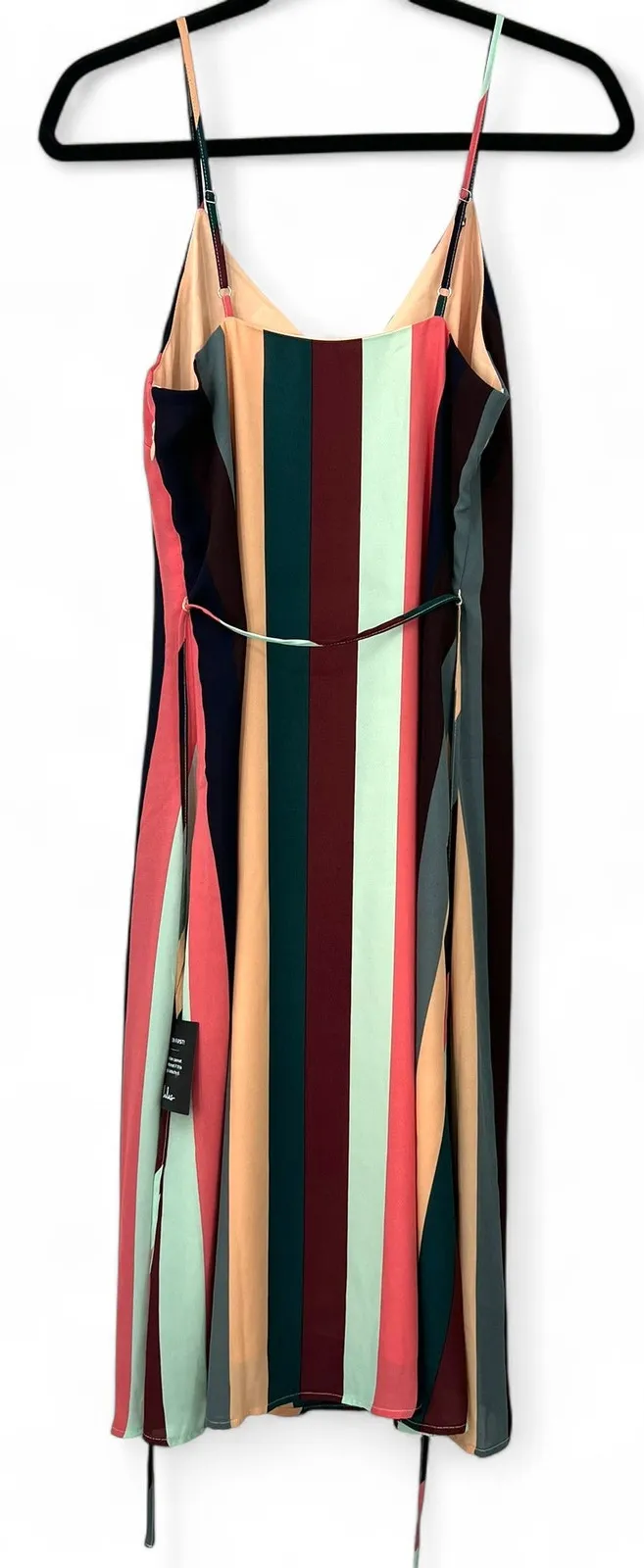 NWT LULUS | S | erina Mauve Dress Midi Sleeveless Sundress Womens Multi Color - Image 2