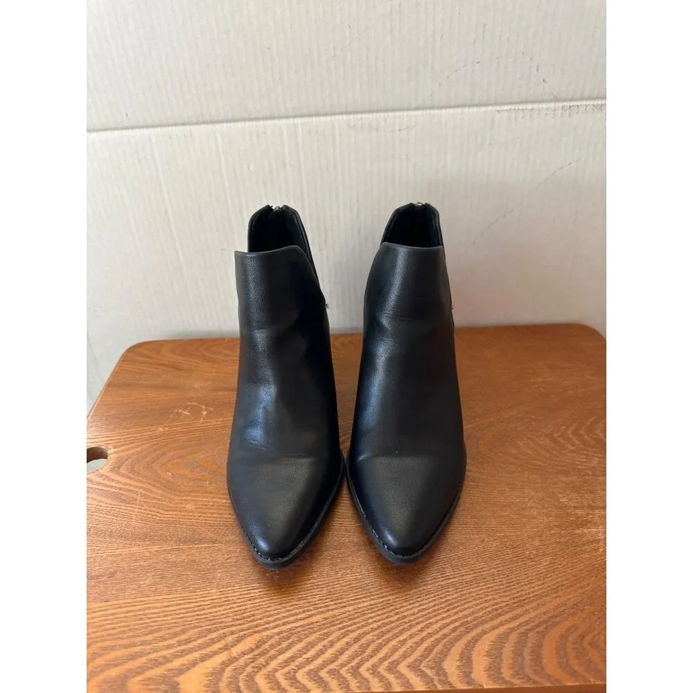 Sun * Stone Women’s Block Ankle Boots Black Sz 7 / 38 SKU 2873 - Image 2