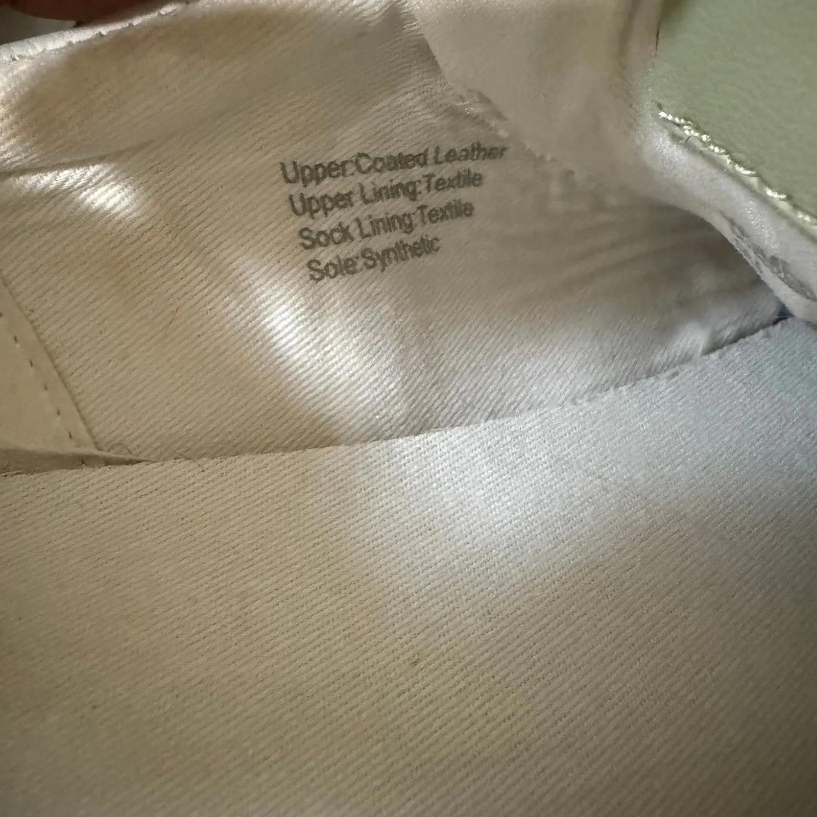 Madewell MWL‎ Court Low-Top Sneakers in White and Green Women's Size 9M School - Image 4