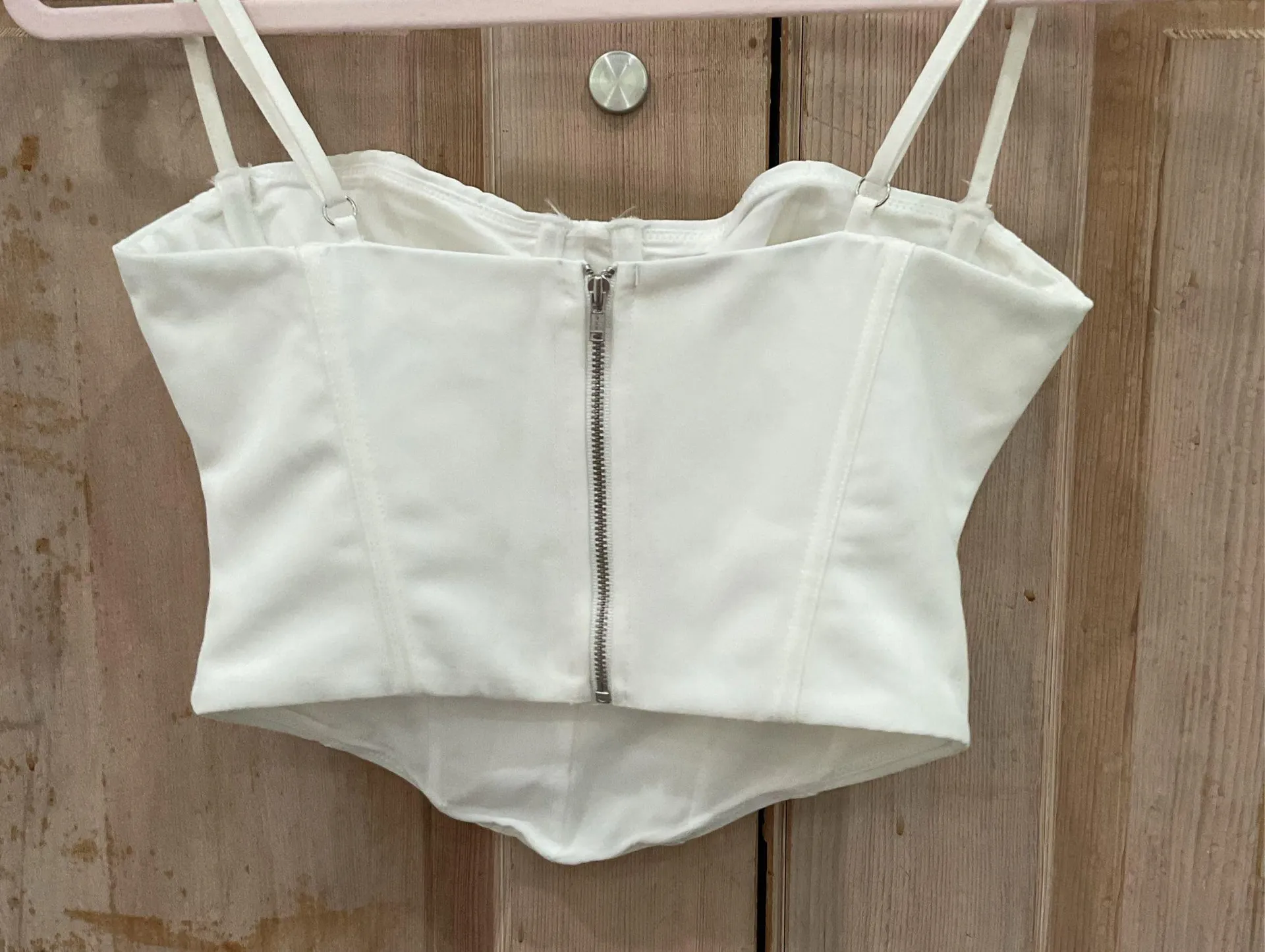 White Fox Corset Boutique Top White - Image 2