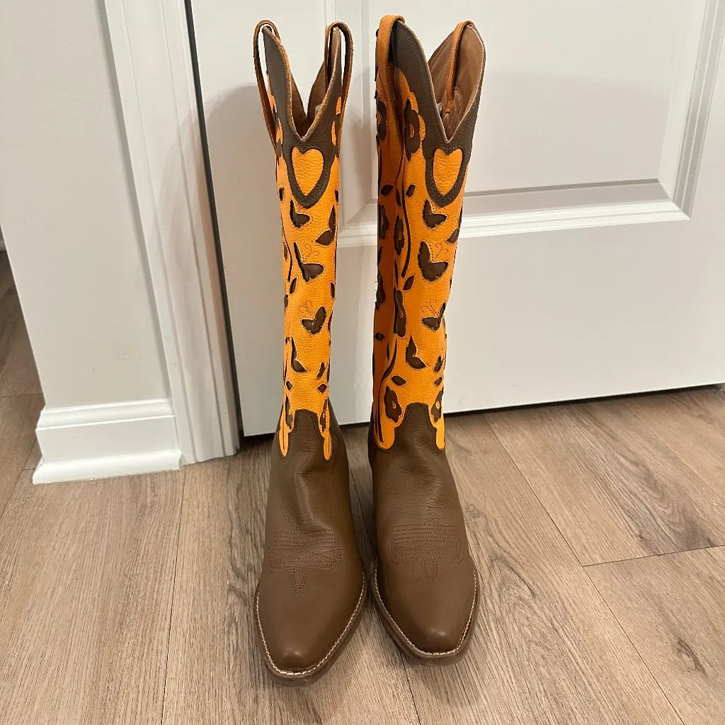 DINGO Goodness Gracious Western Boot in Brown Size US 8 - Image 3