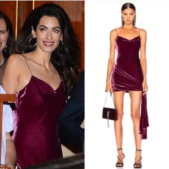 Like new cinq a sept Velvet Ryder Dress Gooseberry in purple Size 2 - Image 2