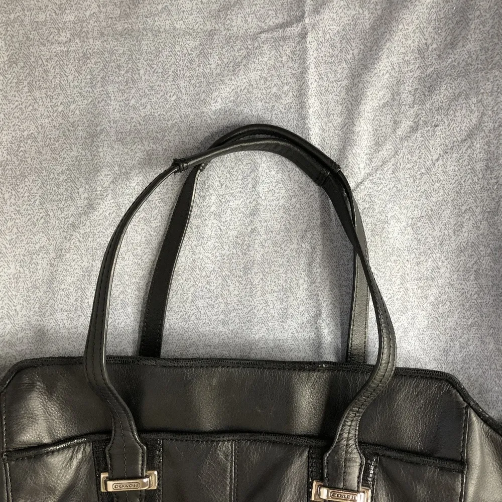 Coach Black Leather Purse - Image 7