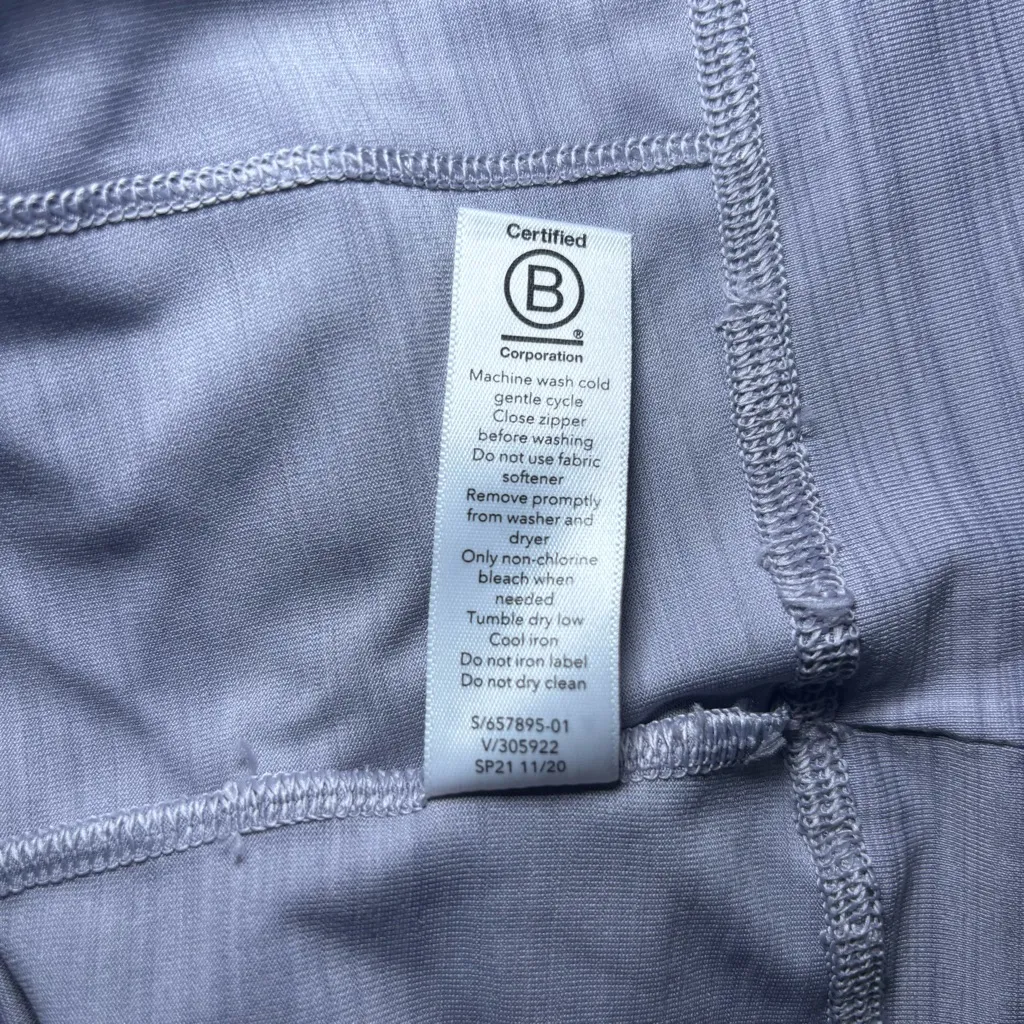 Athleta coverup dress swim coverup Tall Purple Lilac Hooded Long Sleeve Med - Image 14