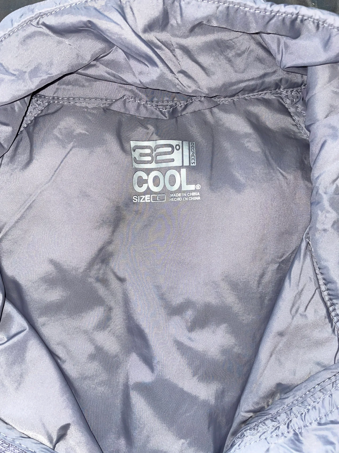 32 degrees Puffer Jacket Small Purple - Image 3