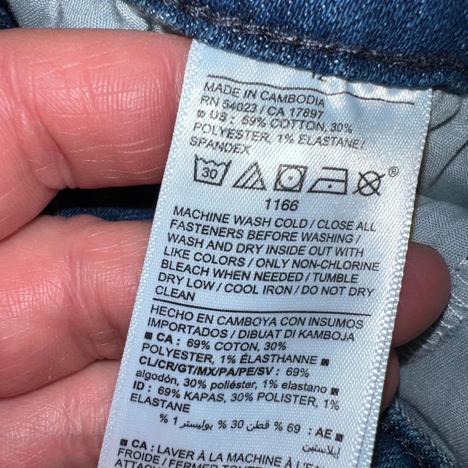 Old Navy Womens High Rise Flare Leg Denim Blue Jeans Dark Wash Size 12 - Image 10