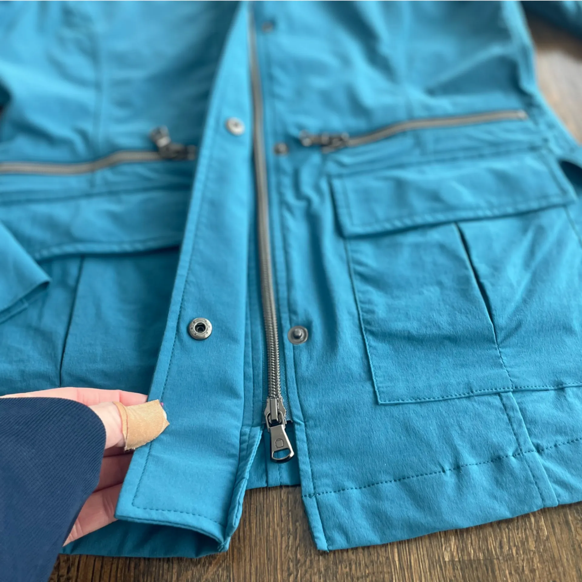 Anatomie Kenya Safari Jacket Blue - Image 6