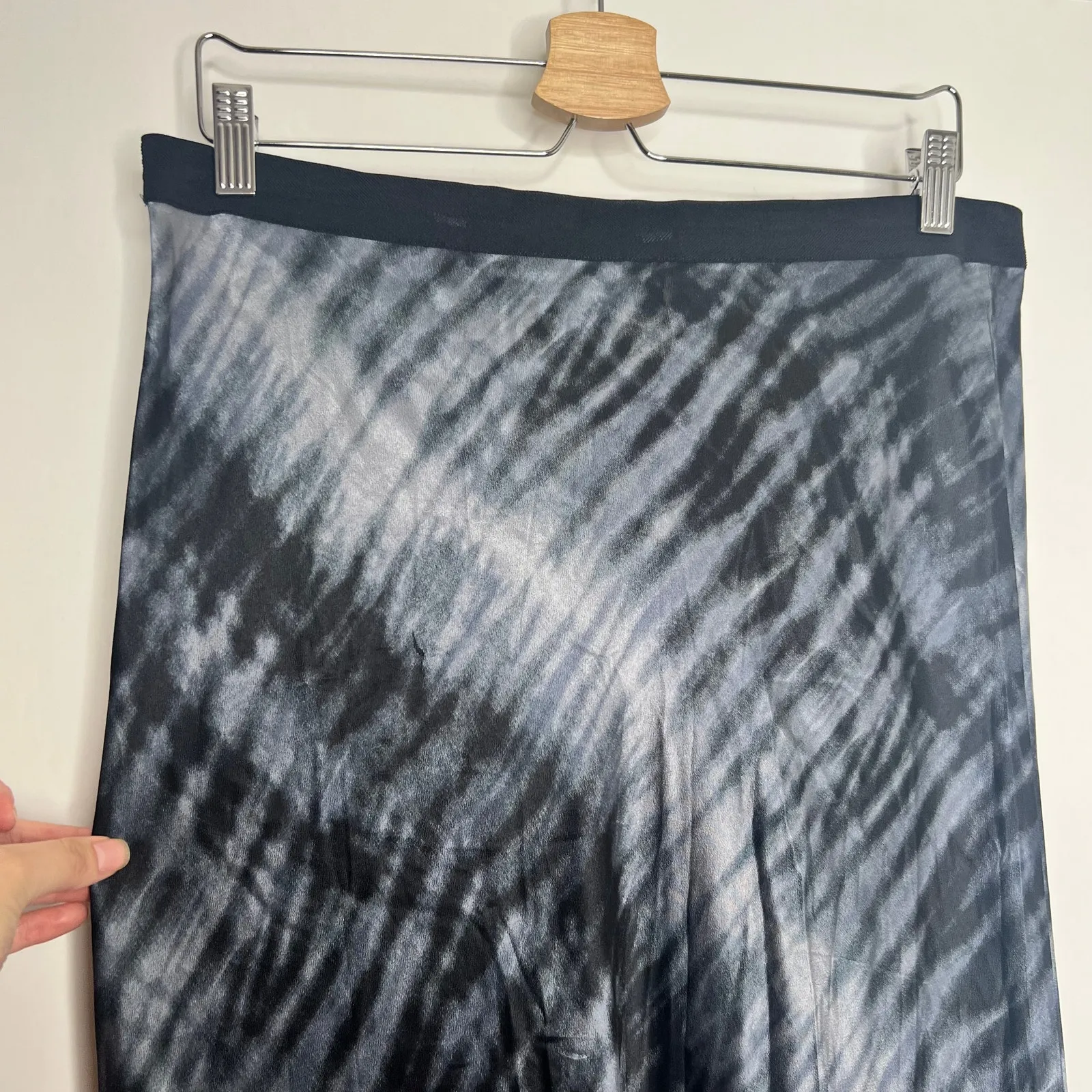 Rails Berlin Black Tide Midi Skirt Stripe Womens New XL Stitch Fix - Image 5