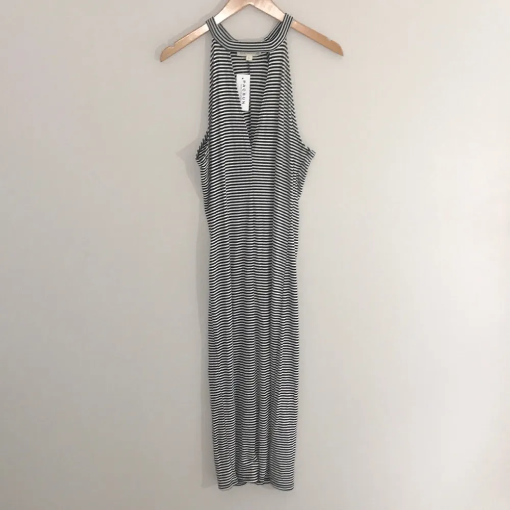 NWT LA Hearts Pacsun striped midi bodycon dress - Image 2