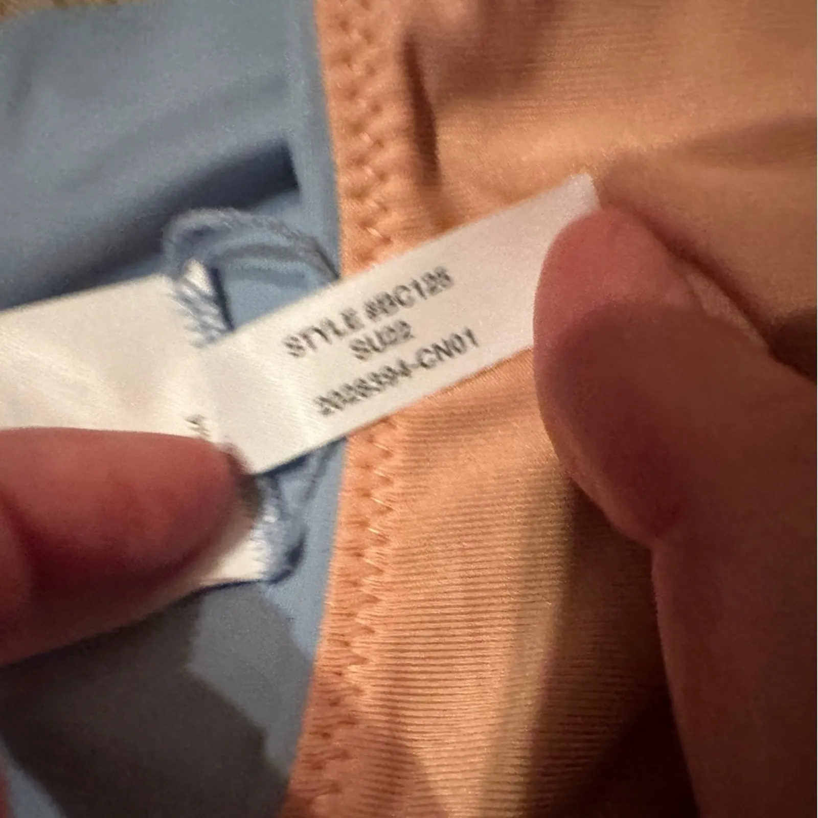 J. Crew Curved-Waist Cheeky Bikini‎ Bottom in Light Blue Sz M NEW Style BC125 - Image 6