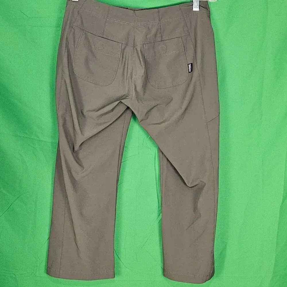 Patagonia  Womens Gray‎ Crop Pants 6 - Image 2