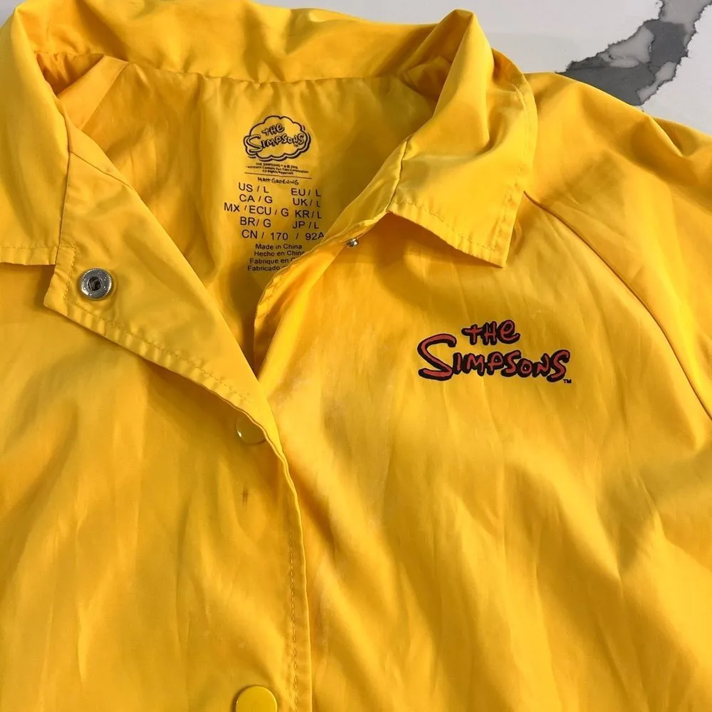 The Simpsons Yellow Crop Jacket Size L - Image 3