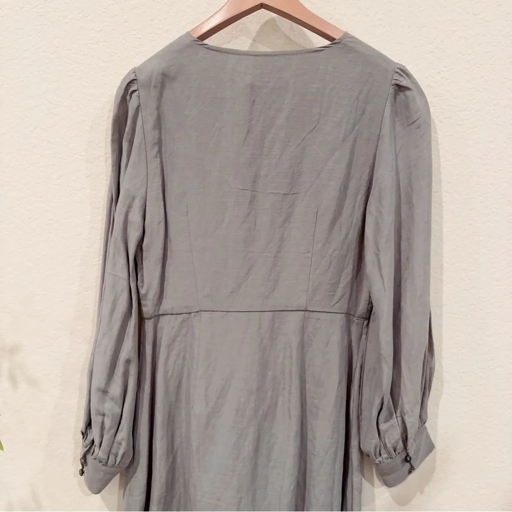 Sancia Mathilde Midi Dress in Eucalyptus Size Small NWT Green - Image 6