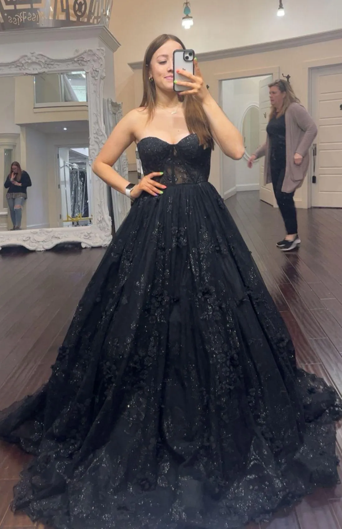 Prom Dress Black - Image 6