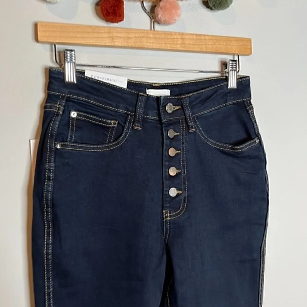 NWT We Wore What The Danielle High Rise Vintage Straight jeans - Image 2