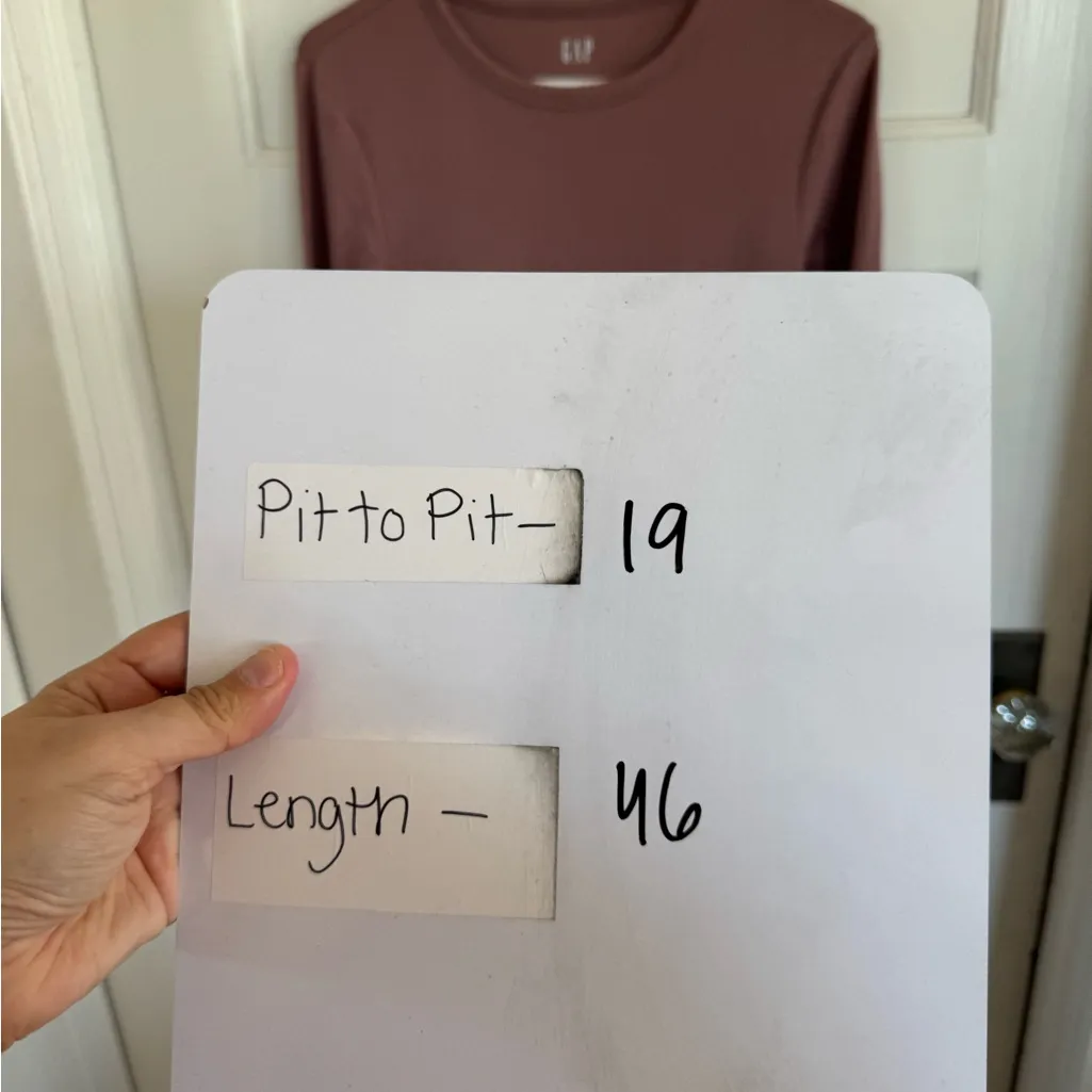 NWT Gap mauve The Modern Dress size medium - Image 7