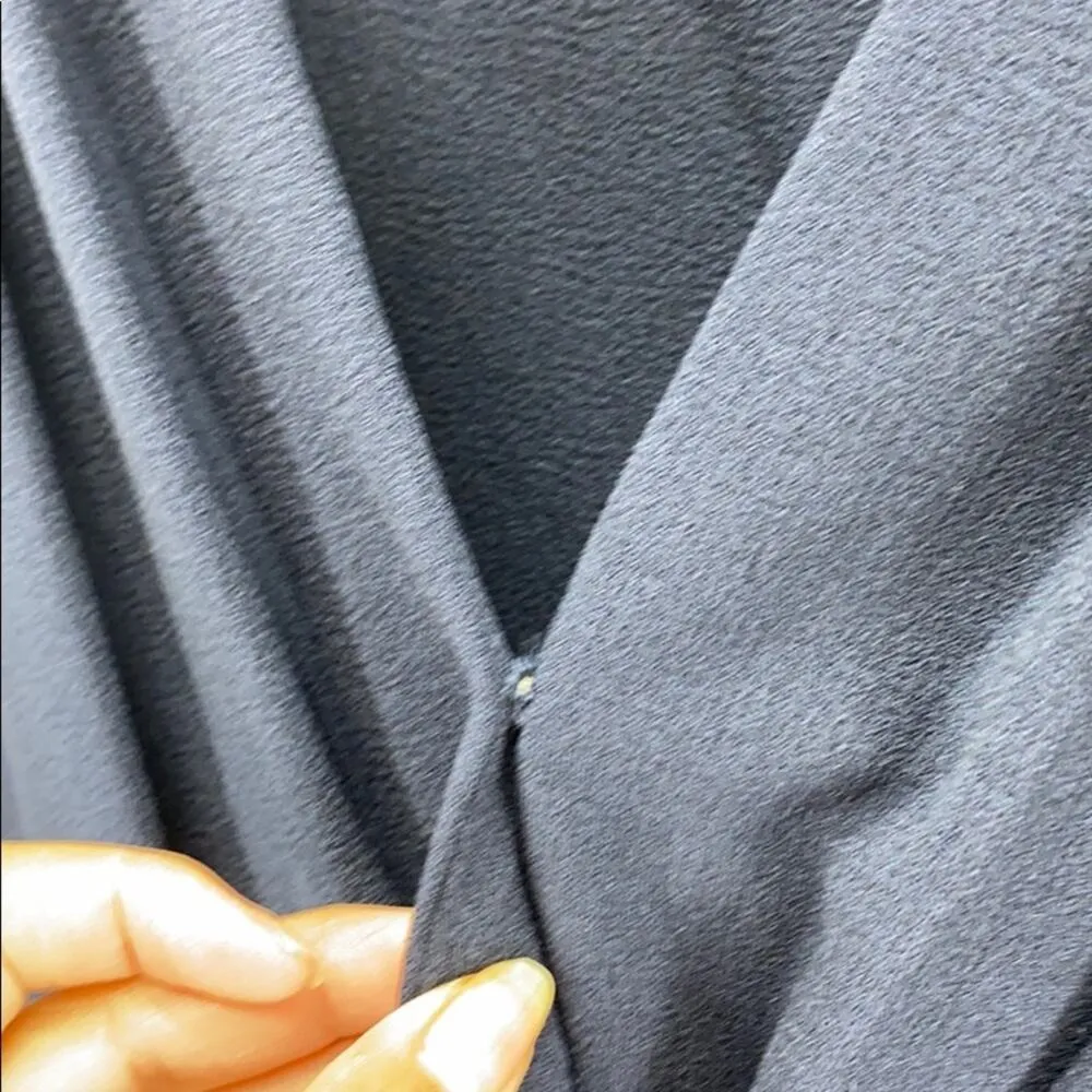 Nanette Lepore dark navy dress graduation wedding special occasion sz 16 - Image 5