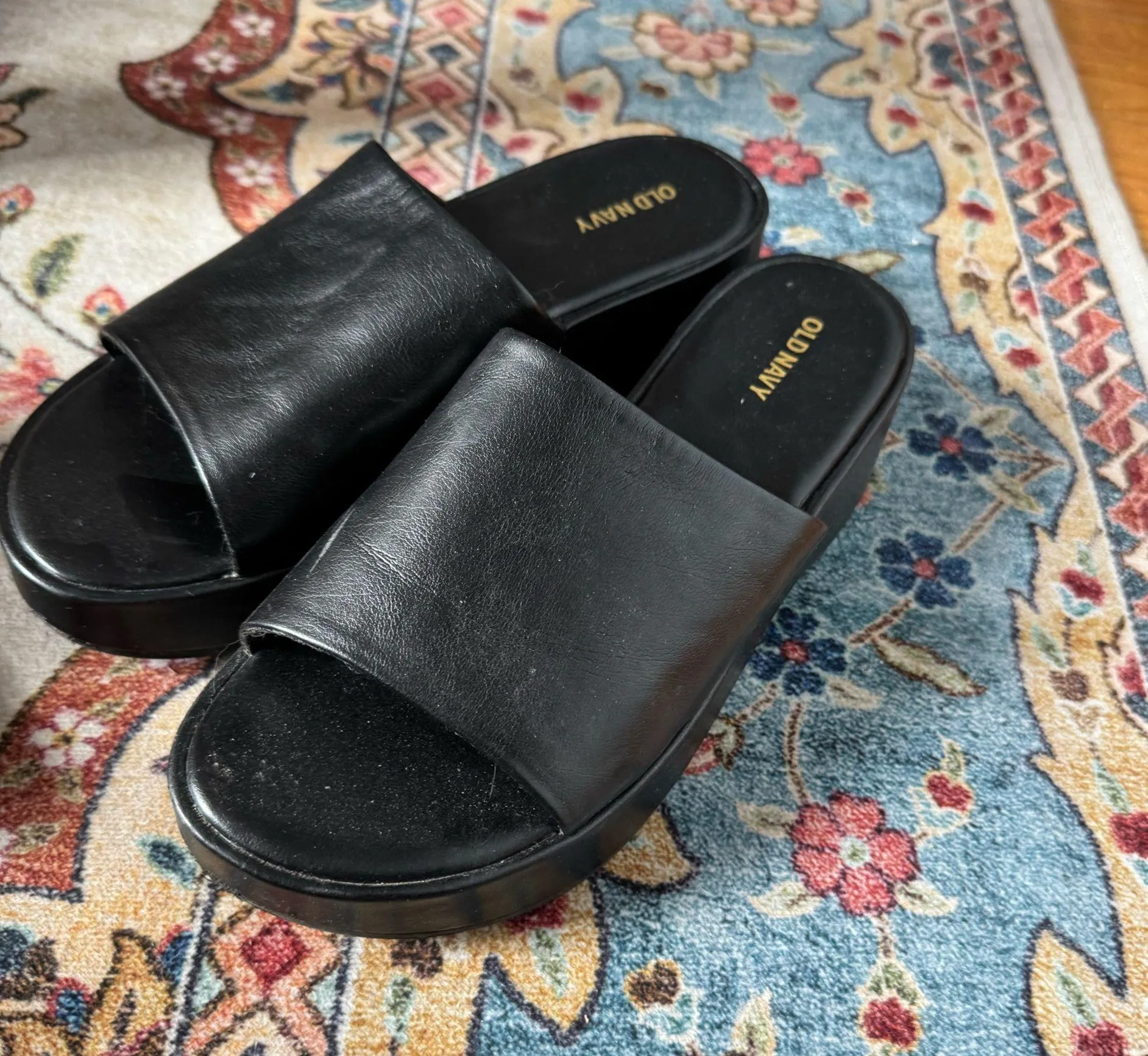 Black clog sandals - Image 2