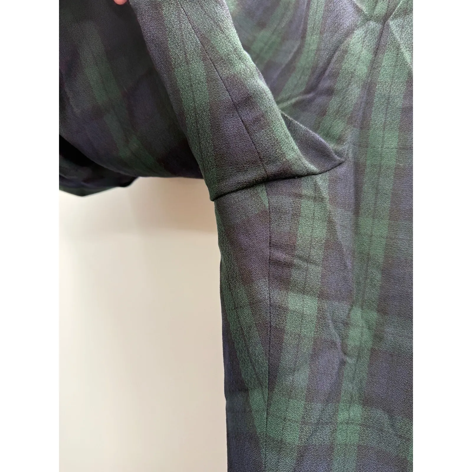 Pendleton Wool Trousers Women's Size 18W Blackwatch Plaid Classic Career - Image 3