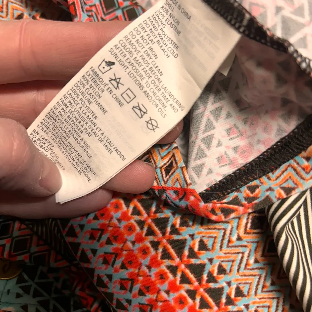 PRANA Women's Dreaming Tankini Top Size medium - Image 5