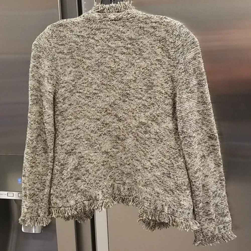 💕ANTHRO ANGEL OF THE NORTH💕 Fringed Cardigan (S) Green - Image 10