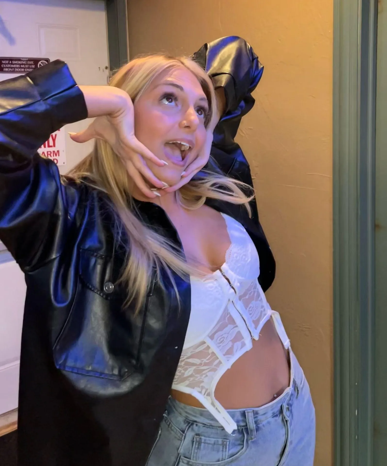 Corset Tank Top White Size M - Image 2