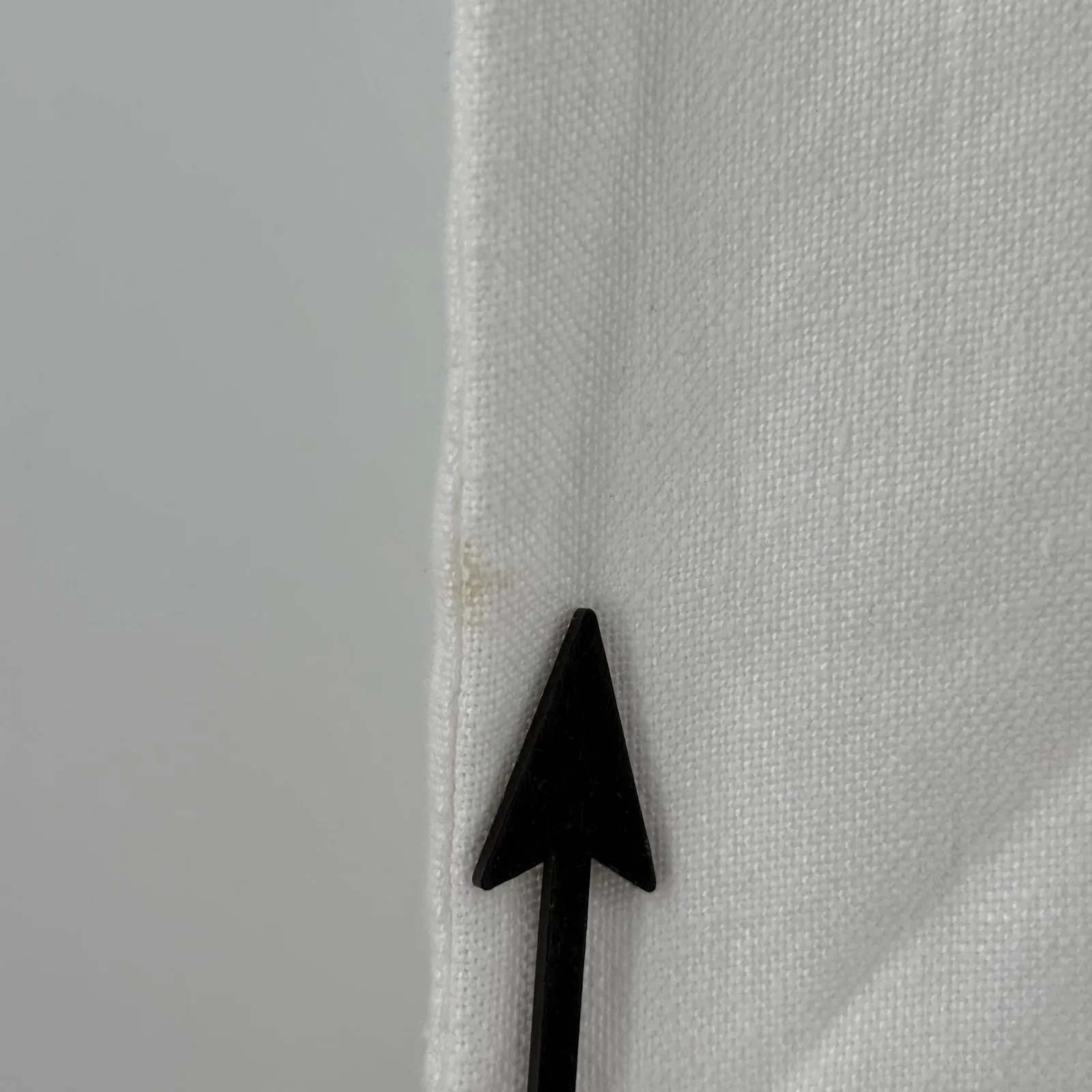 EILEEN FISHER Pants Small 100% Linen White Wide Leg Crop Side Zipper Lagenlook - Image 5