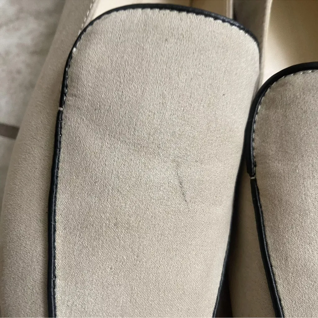 weworewhat loafer shoes taupe size 38/usa‎ 8
 Slip on beige comfort women’s - Image 3