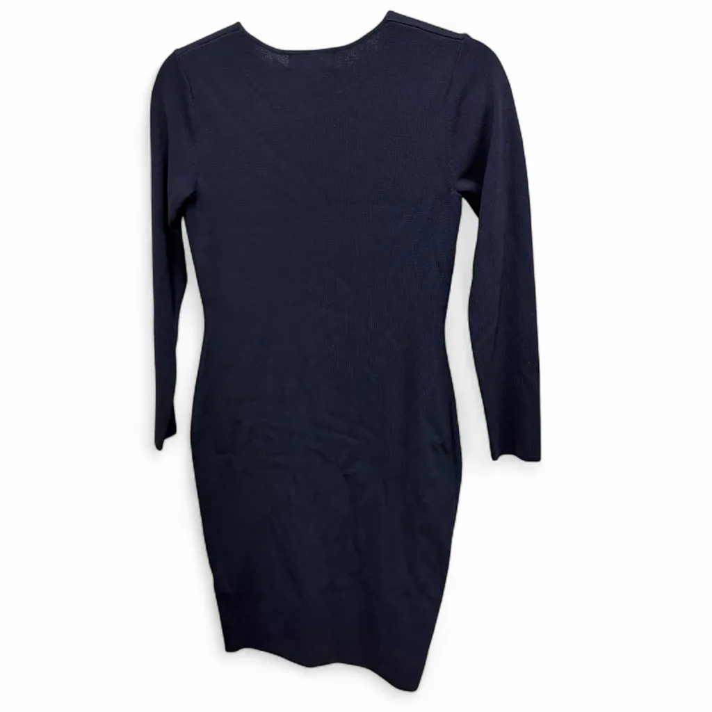 Slate & Willow bodycon sweater dress with buttons size small - Image 2