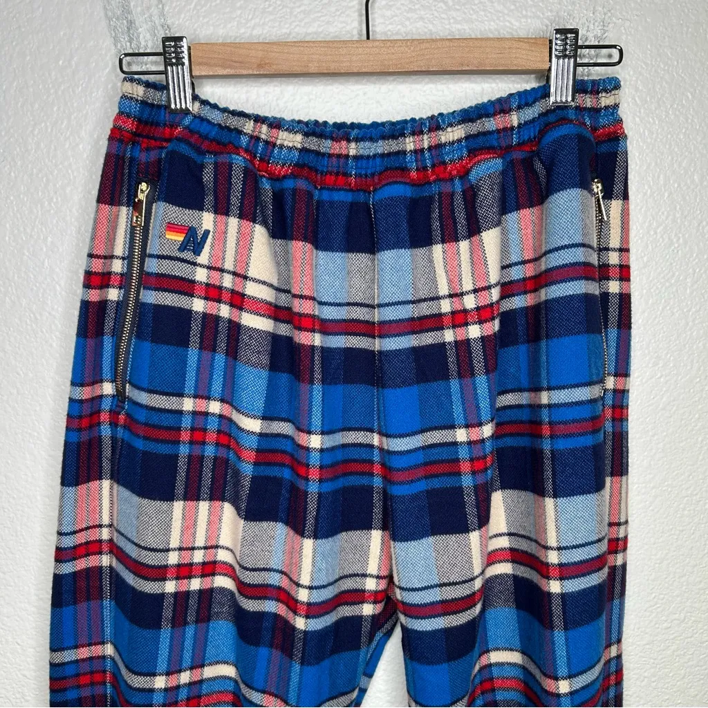 NWT Aviator Nation Plaid Lodge Pant extra large - Image 2