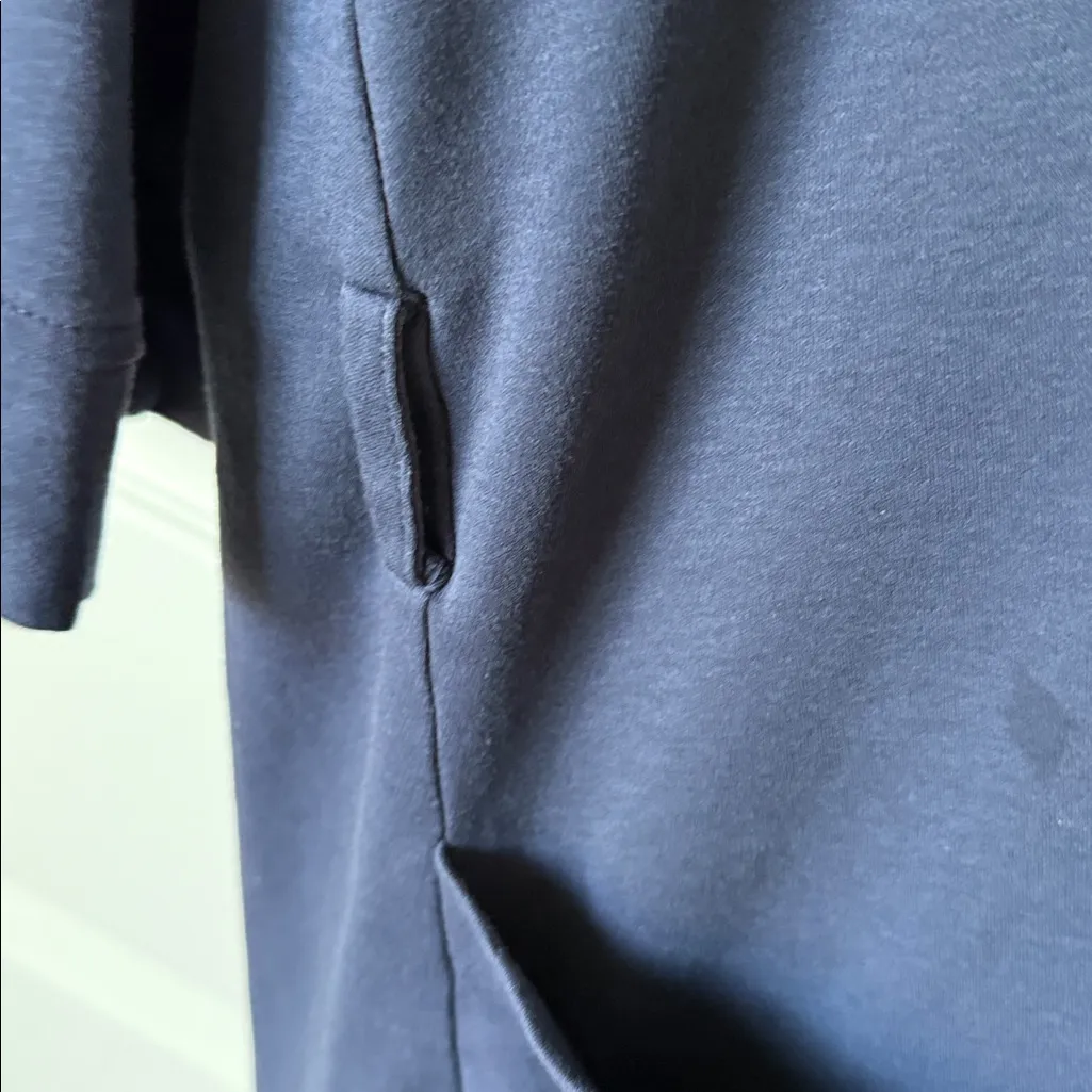 Eileen Fisher NAVY Blue Robe. - Image 9