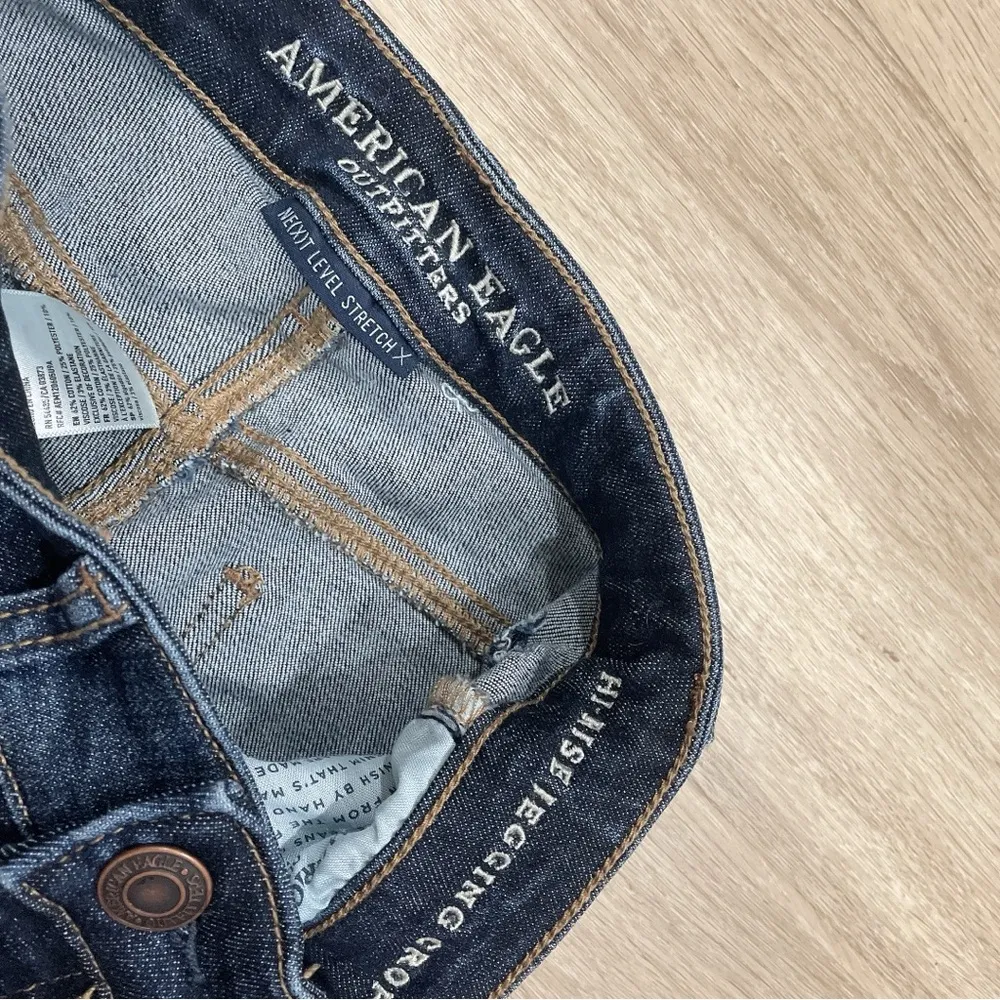 american eagle next level stretch x hi-rise jegging crop US 00 - Image 2