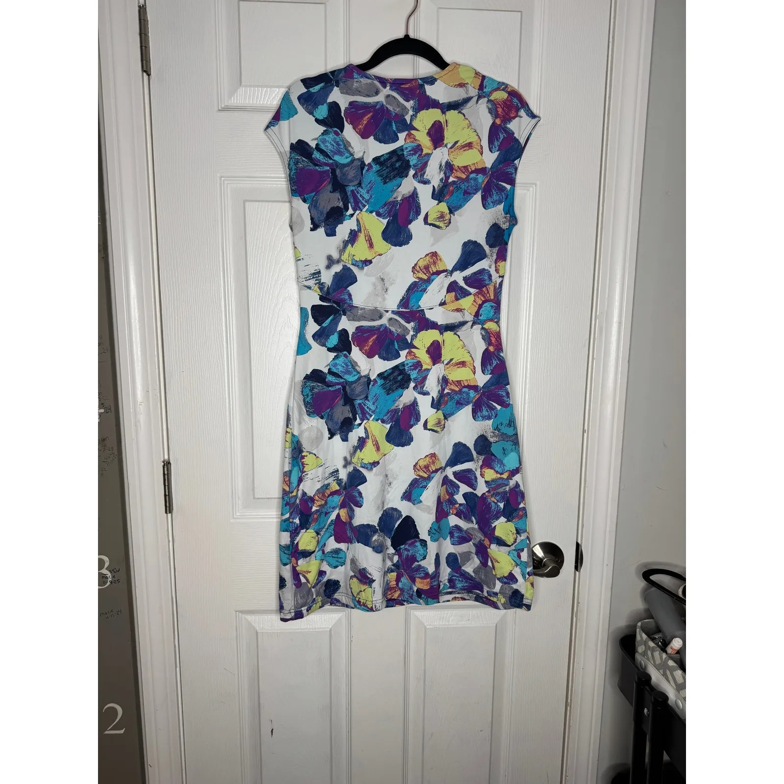 TITLE NINE Diamalete Floral Fit And Flare Athletic Dress Size S - Image 2