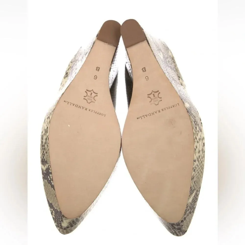 LOEFFLER RANDALL Patent Leather Animal Print Pumps
Size: 6 New - Image 5