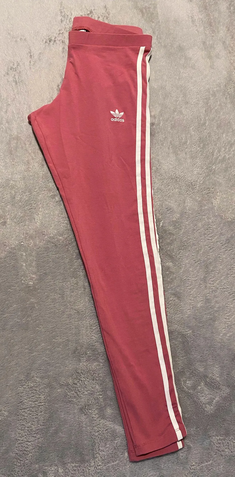 Originals 3 Stripes Leggings in Trace Maroon - Image 6