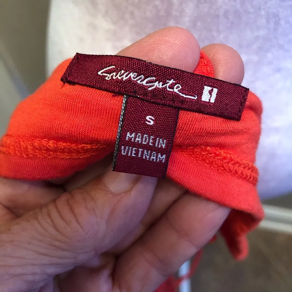 Lattice Work Cropped Tank Silvergate Size Small - Image 4